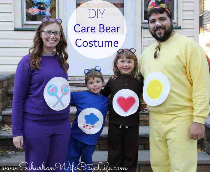 Care bears diy costume