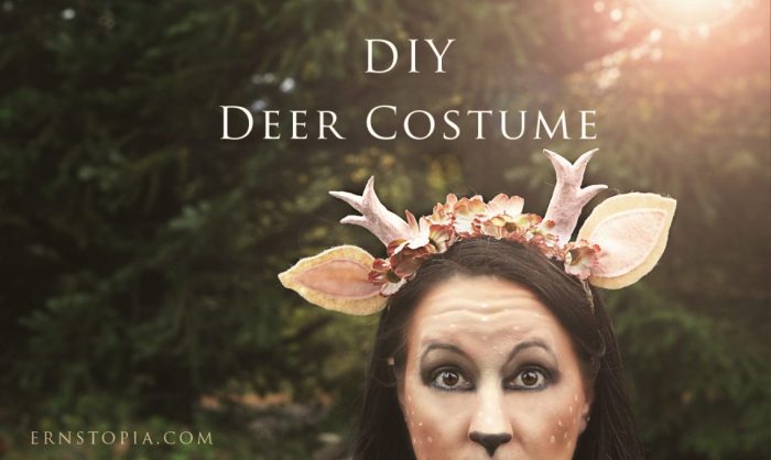 Diy deer costume outfit