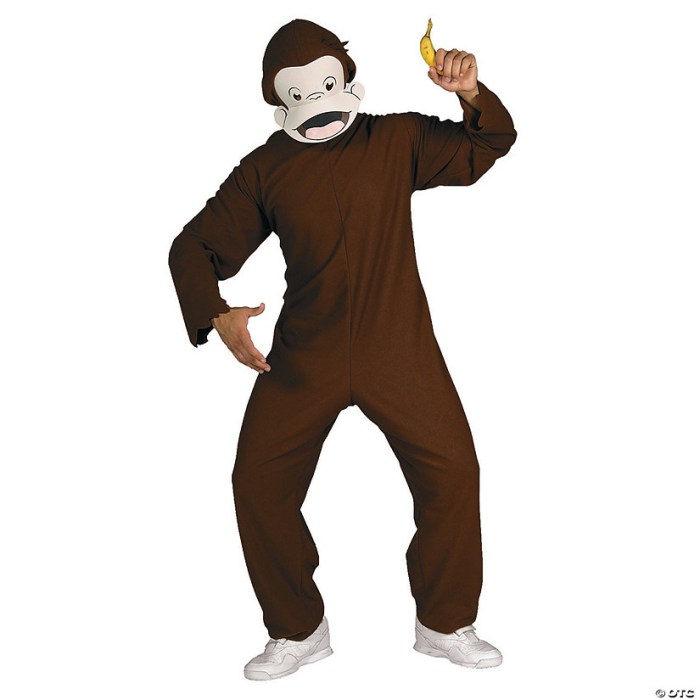 Curious george costume diy