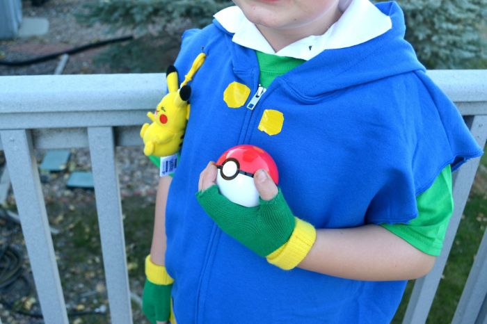 Ash ketchum diy costume