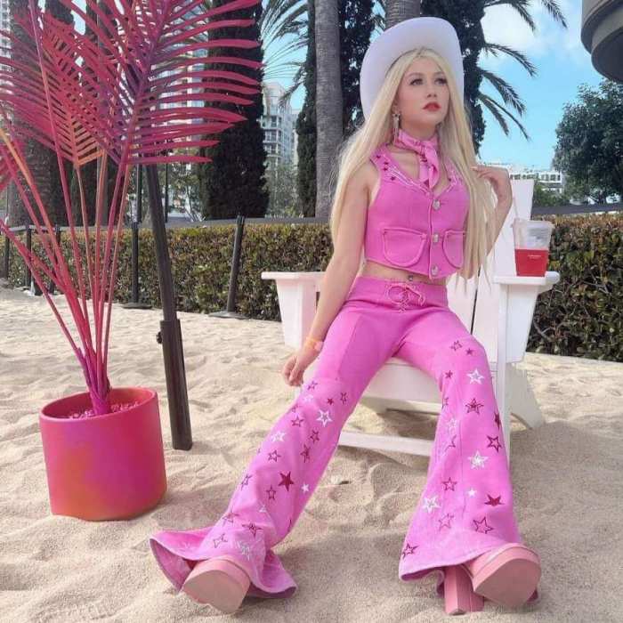 Womens diy barbie costume