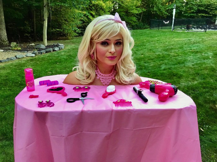 Womens diy barbie costume