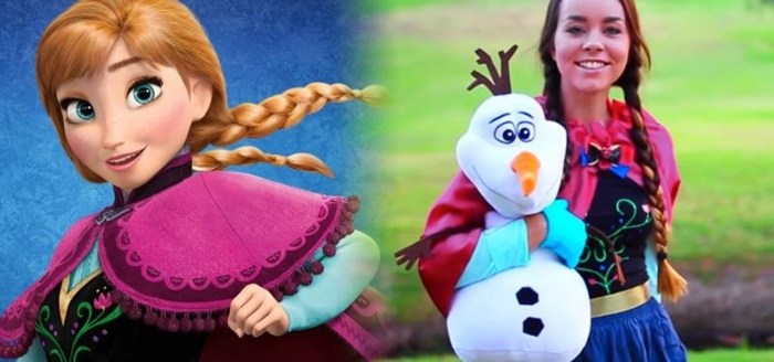 Princess anna diy costume