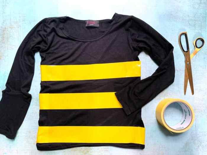 Bumble bee costume diy