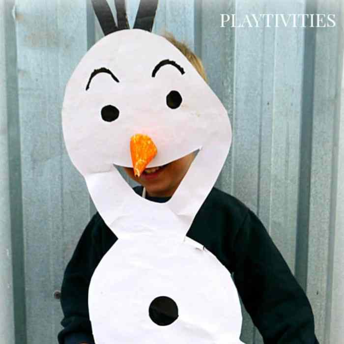 Olaf frozen costume diy