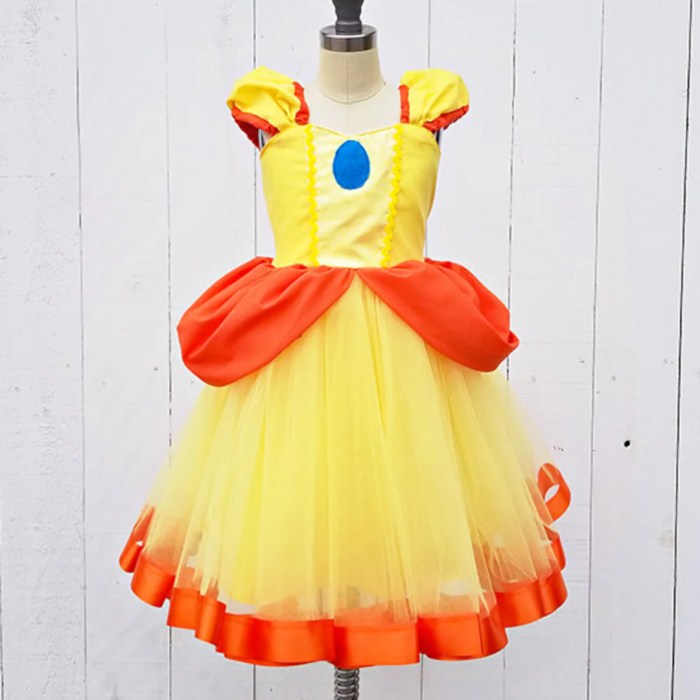 Princess daisy diy costume