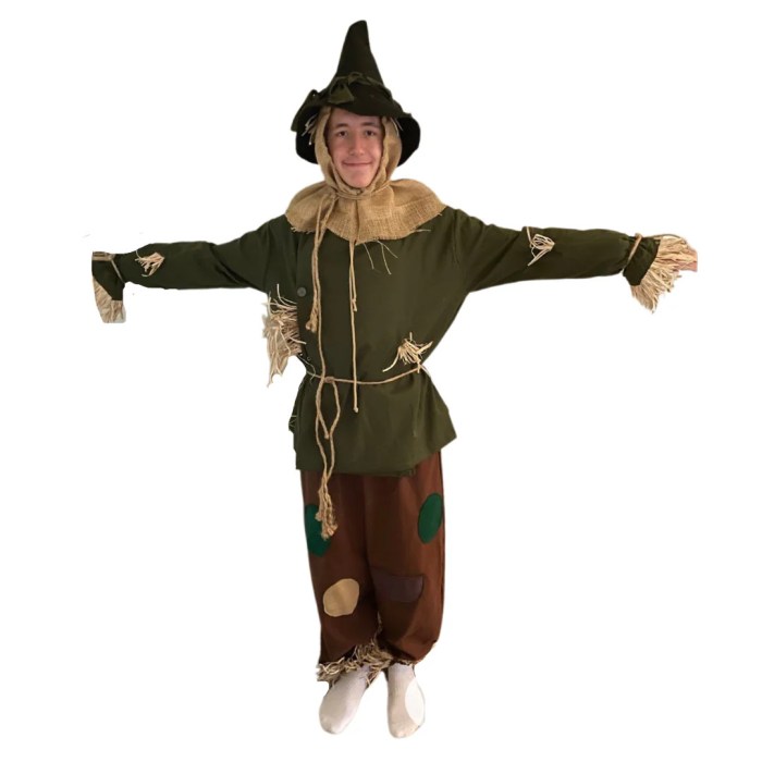 Wizard of oz scarecrow costume diy