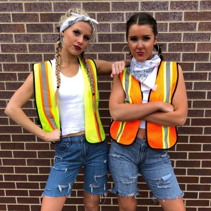 Diy construction worker costume