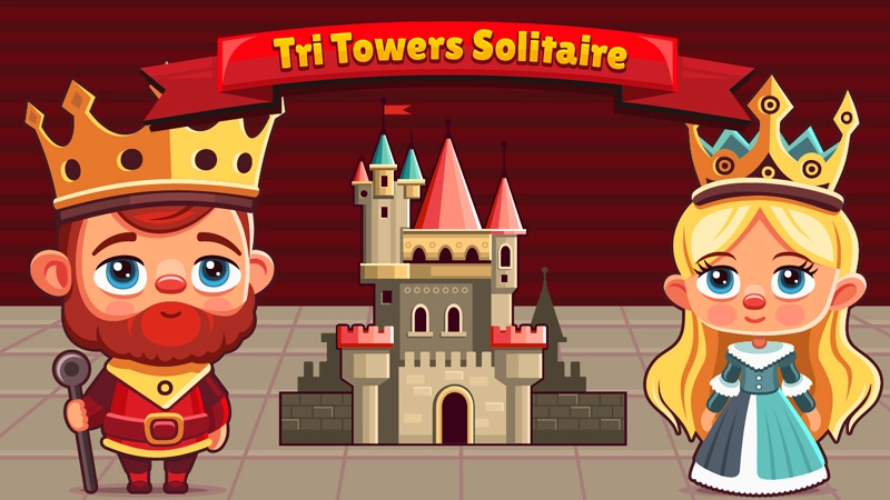 Tri Towers Solitaire